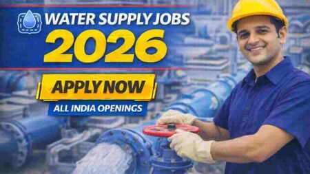 Water Supply Jobs India 2026 – Careers in Public Utilities, Urban Infrastructure and Essential Services