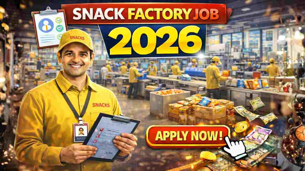 Snack Factory Jobs India 2026 – Food Manufacturing Employment with ...