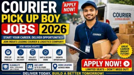 Courier Pick Up Boy Jobs India 2026 – Delivery Executive Careers